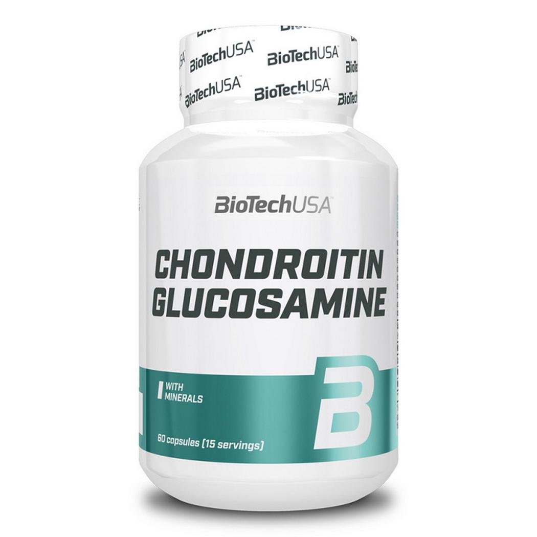 Глюкозамин и Хондроитин BioTech USA Chondroitin Glucosamine 60 капс. (05436-01)