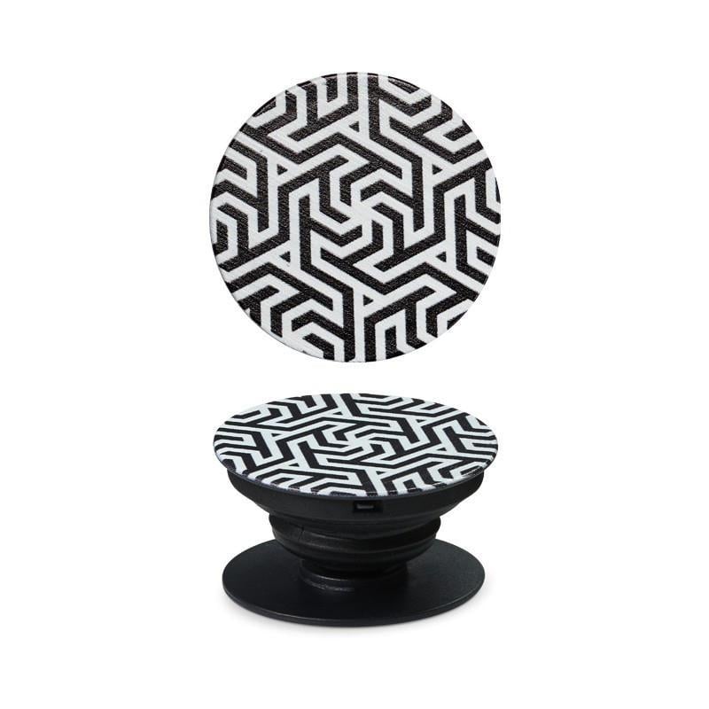 Держатель для телефона Luxe Cube POP 005 39.7 мм Black/White (30471863)