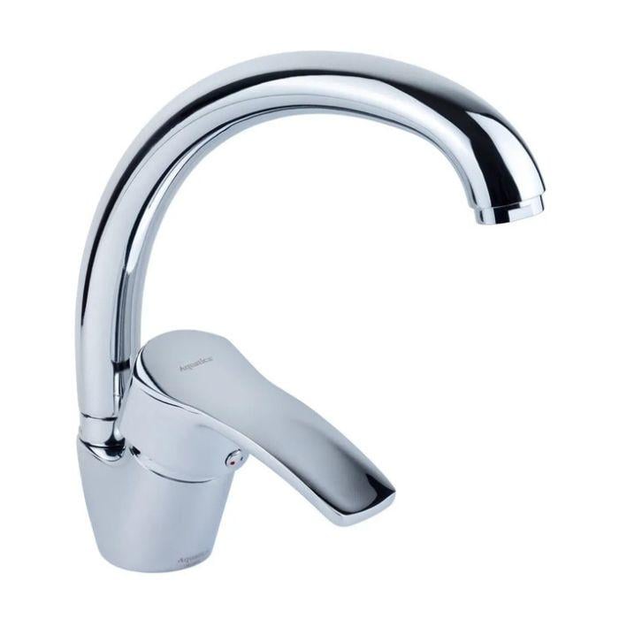 Змішувач Aquatica ML-4B141C ML Ø40 для кухні гусак вухо на гайці (9746110)