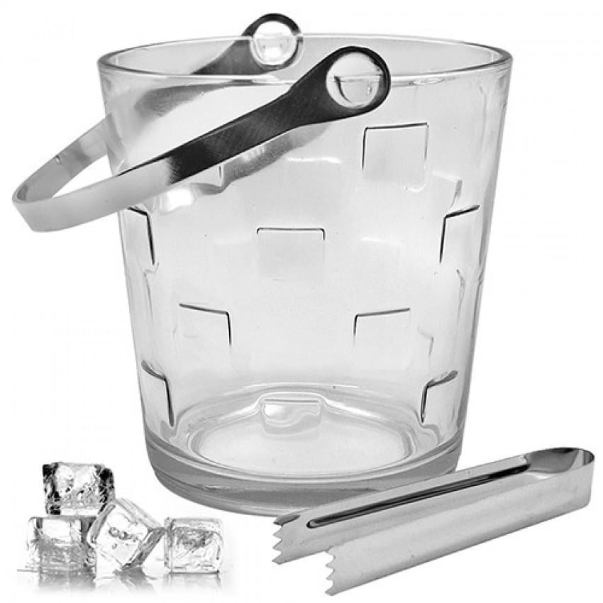 Ведро для льда Stenson R-87846 с щипцами 1 л (1496227247) - фото 2