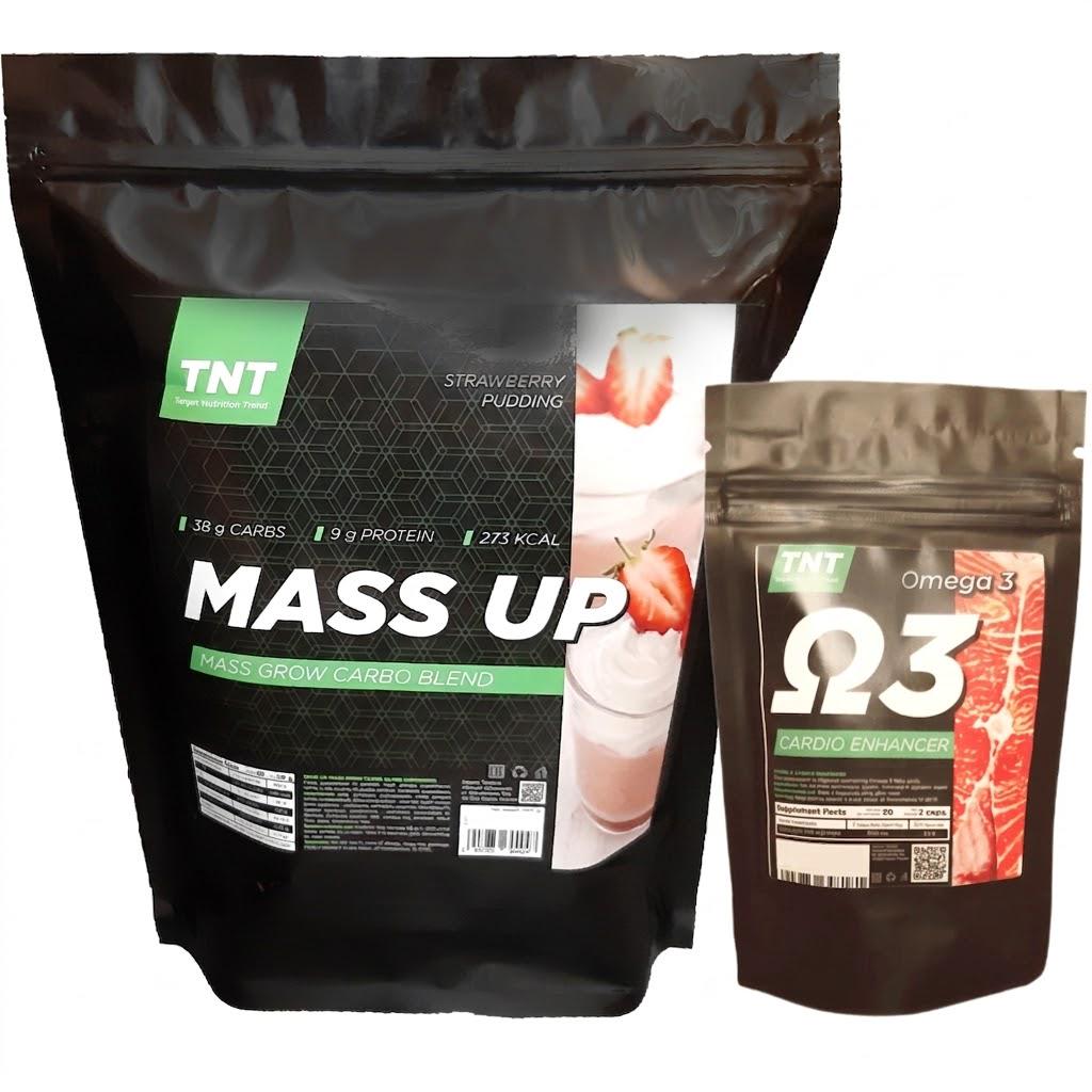 Комплекс TNT Nutrition Гейнер 2,5 кг/Омега-3
