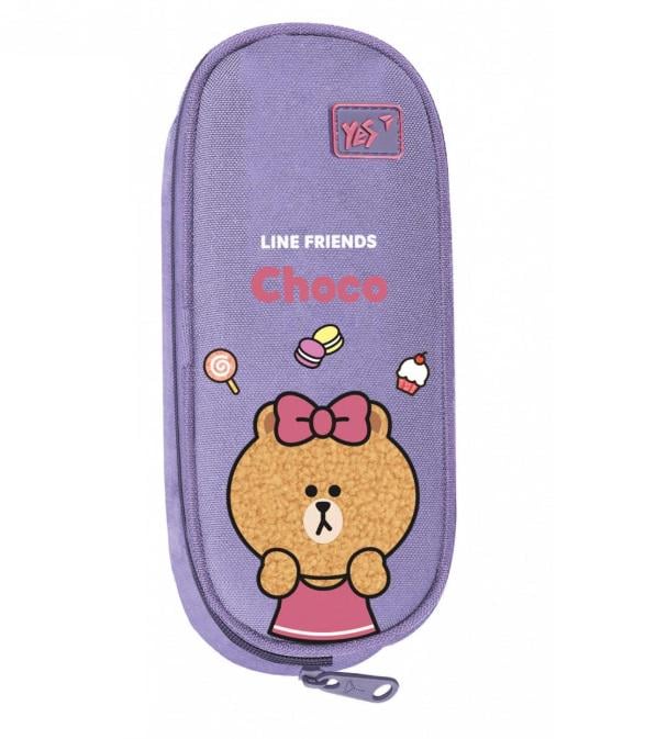 Пенал м'який YES PH-30 Line Friends Pretty Choco (533703)