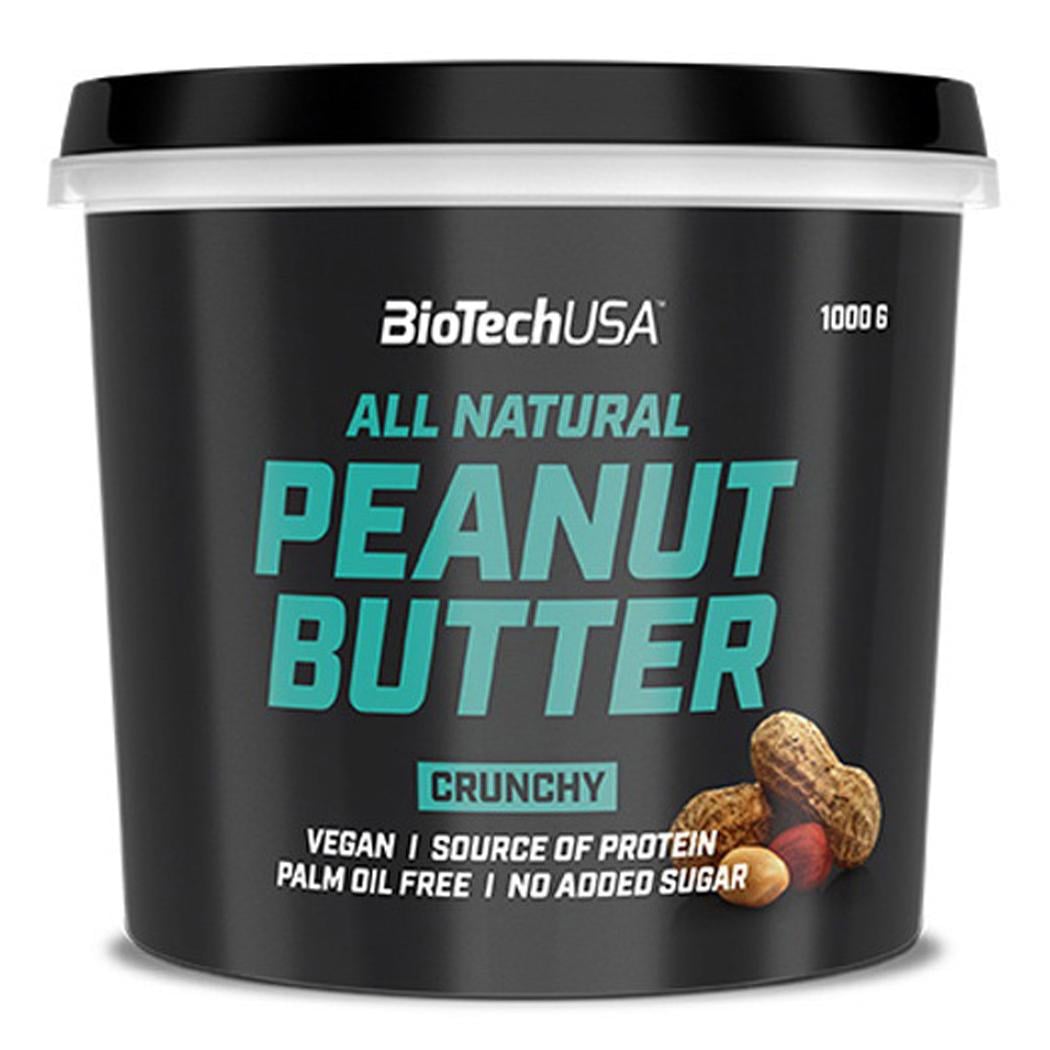 Ореховая паста BioTechUSA Peanut Butter crunchy 1 кг (18061-01)