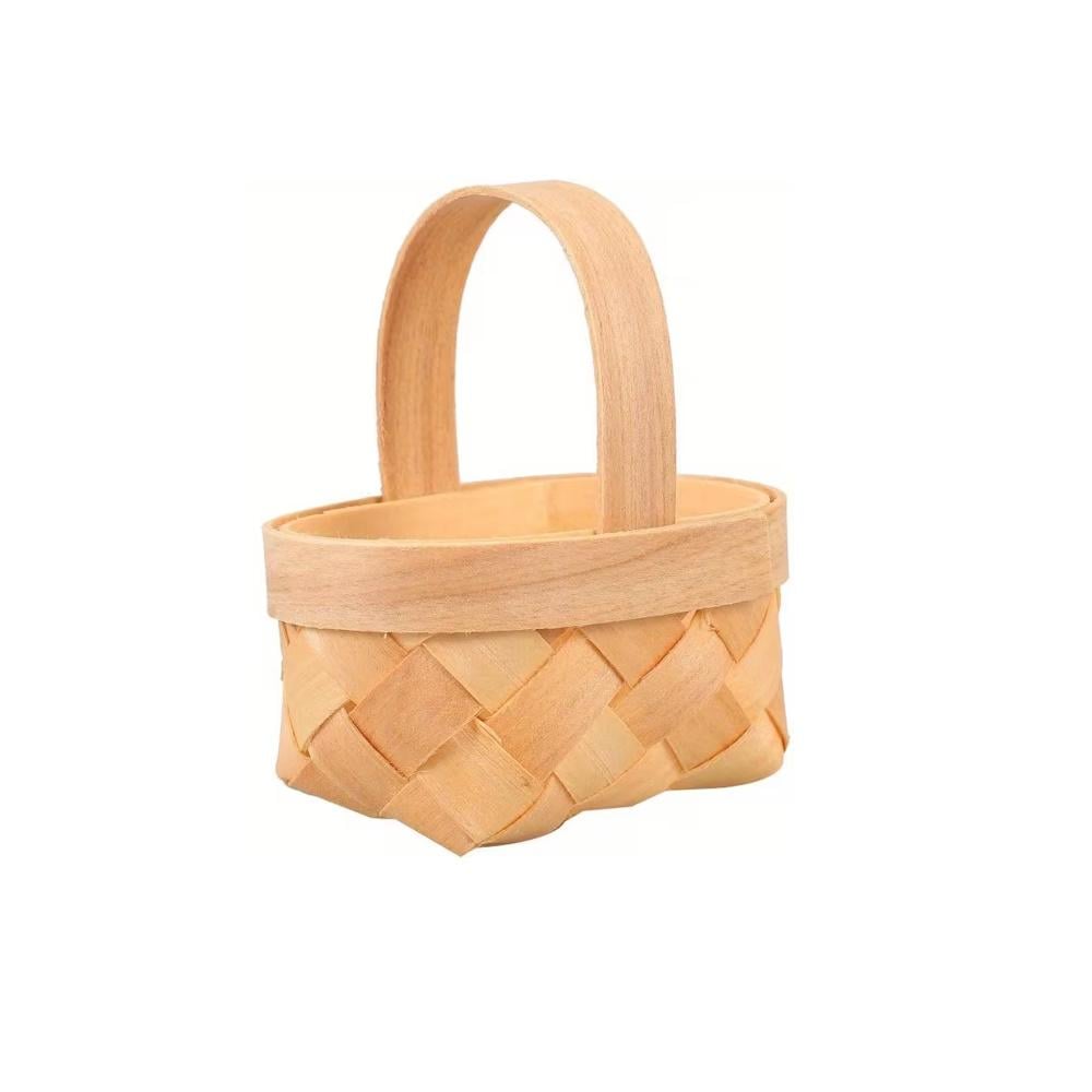 Кошик для подачі їжі/пакування прикрас/декору Світло-коричневий (3000003985)