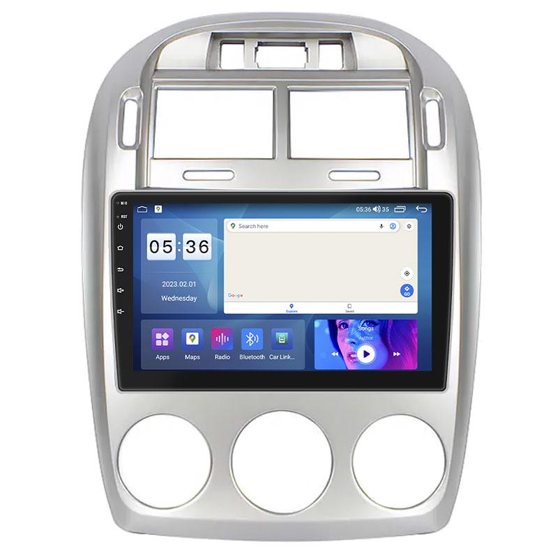 Автомагнитола штатная Lesko Prime для Kia Cerato I Manual AC 2003-2007 г. CarPlay/4G/Wi-Fi/GPS 4/64 GB 9" (11763-69957)