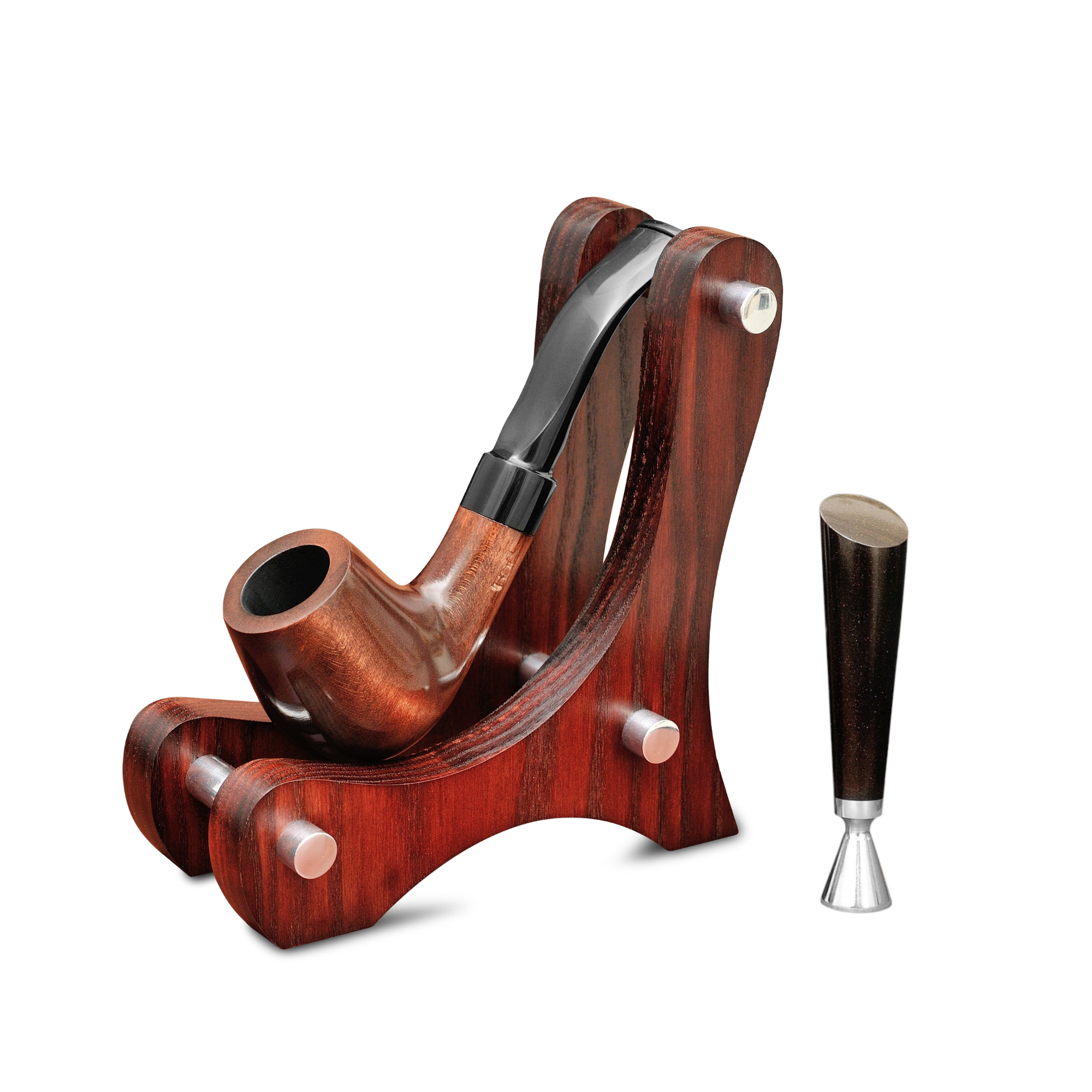 Курильна трубка KAFpipe Шерлок Холмс KAF4 №229 Груша з підставкою/тампером