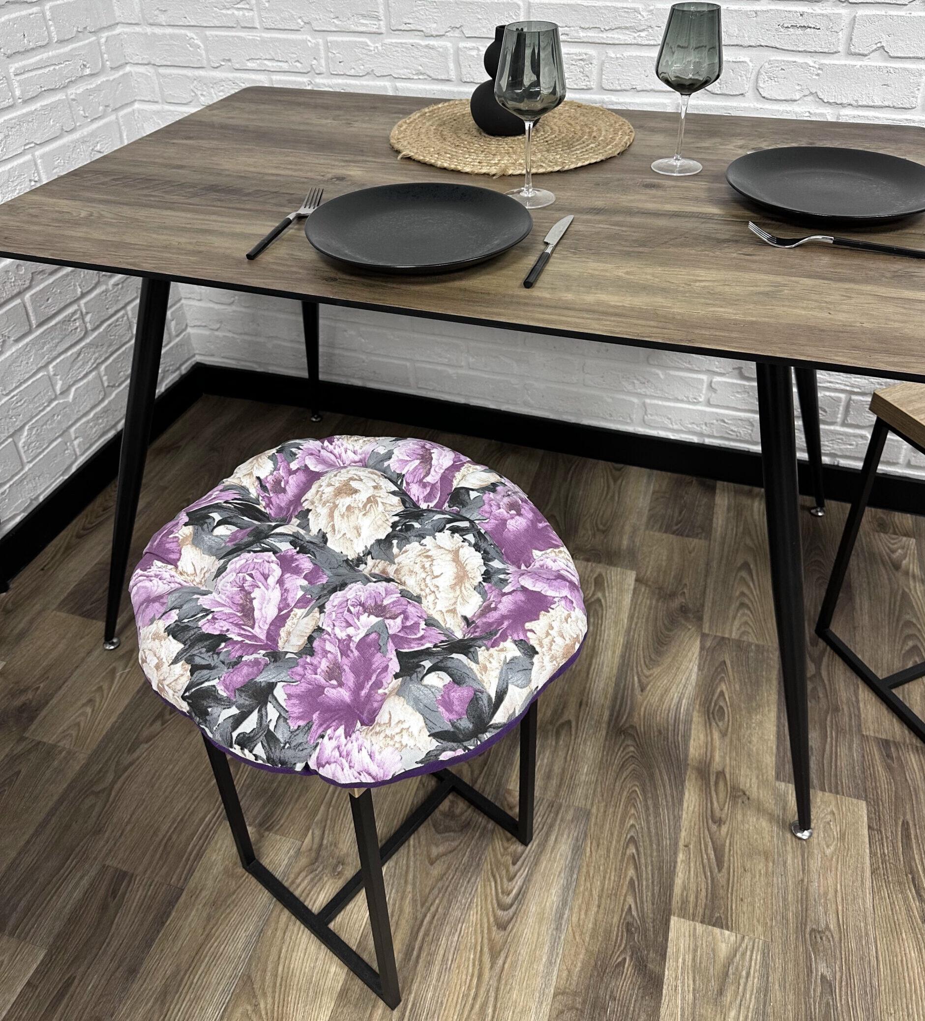 Сиденье Comfort Home Ashen flowers на стул 40 см