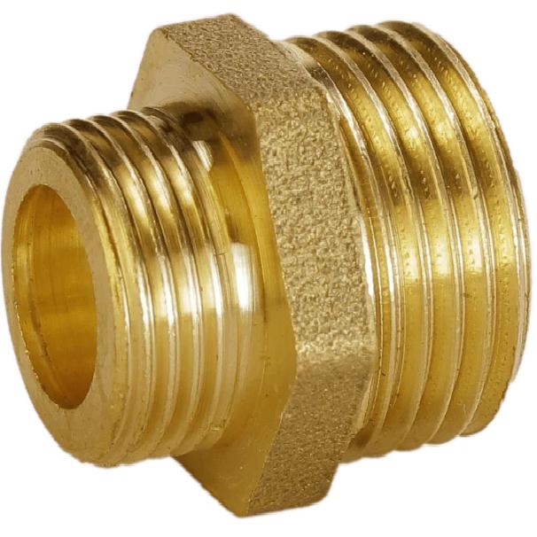 Ниппель редукционный VA А0511А латунный 3/4х1/2" (000010509)