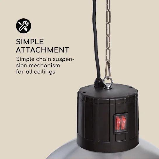 Обігрівач Blumfeld Heatbellt інфрачервоний - фото 2 Обігрівач Blumfeld Heatbellt інфрачервоний - фото 2