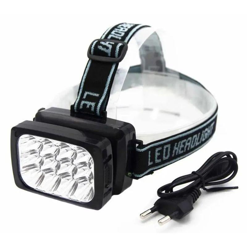 Фонарик налобный Yajia YJ-1837 12 LED (9490087)