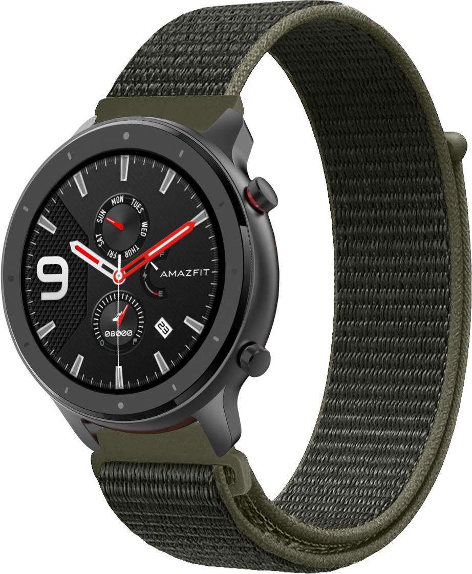 Ремінець нейлоновий Sport Loop для Amazfit GTR 47 мм Khaki (16395-17)