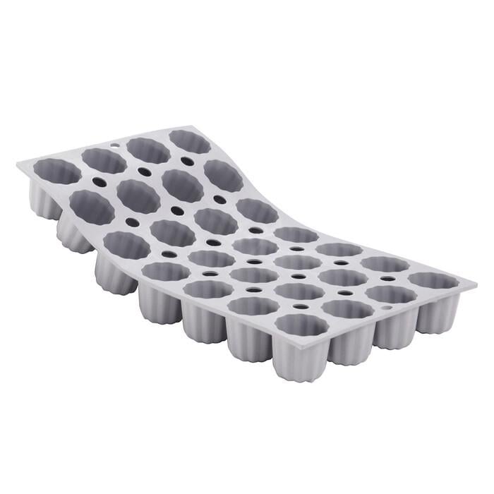 Форма для випічки de Buyer Elastomoule силіконова 28 циліндрів (33971972)