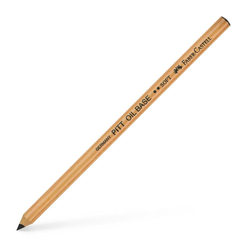 Карандаш масляный Faber-Castell PITT мягкий Черный (112602)