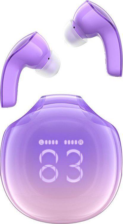 Навушники TWS Acefast T9 Crystal Grape Purple (542571)