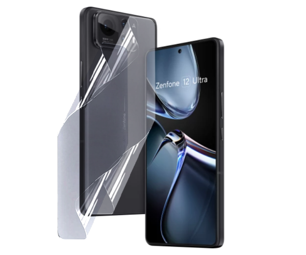 Пленка гидрогелевая противоударная Hydrogel Film для Asus Zenfone 12 Ultra на заднюю панель Transparent