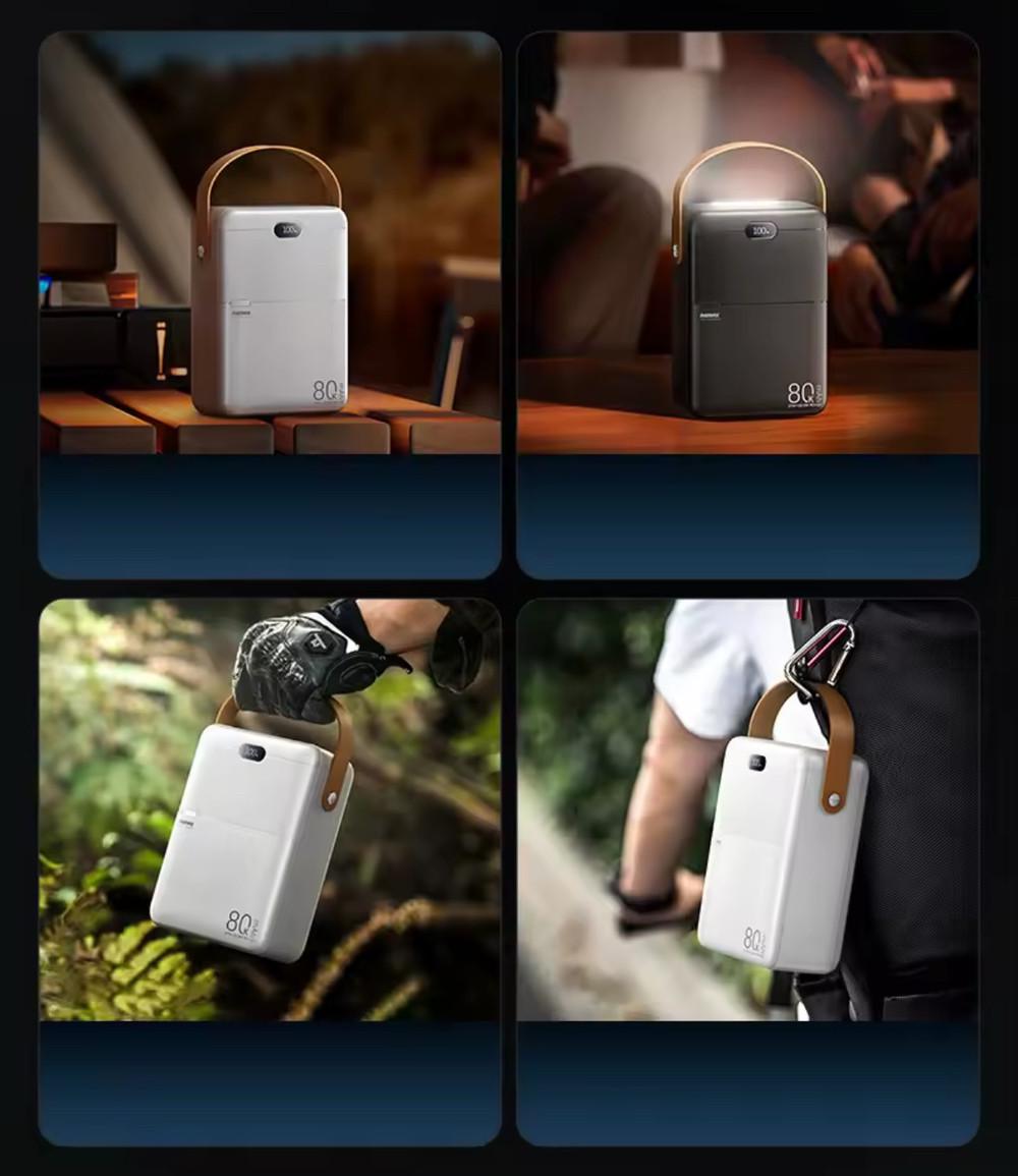 Повербанк Remax RPP-118 80000 mAh QC/PD 27W 3USB/Type-C QC/PD - фото 5