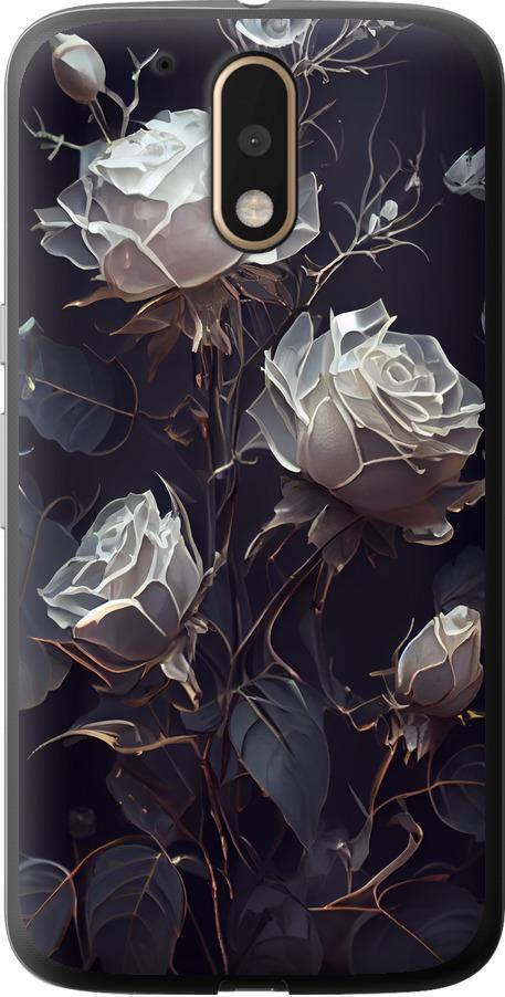 Чехол на Motorola MOTO G4 PLUS Розы 2 (5550t-953-42517)