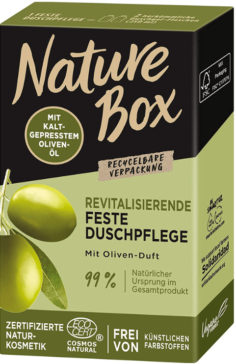 Гель для душу твердий Nature Box Olive 100 г (15163)