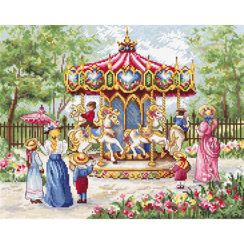 Набор для вышивания крестиком LETISTITCH LETI 979 Magical Horses (43493)