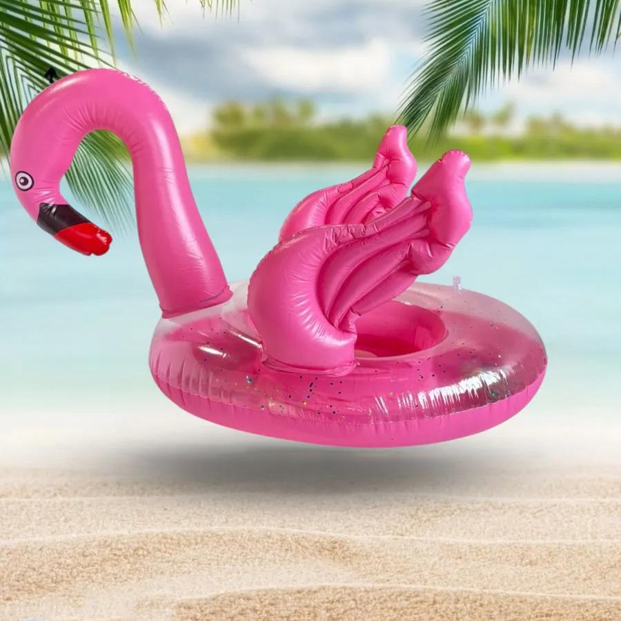 Надувне коло дитяче Фламінго для плавання 70 см Рожевий (52-BT-6510) - фото 4 Надувне коло дитяче Фламінго для плавання 70 см Рожевий (52-BT-6510) - фото 4