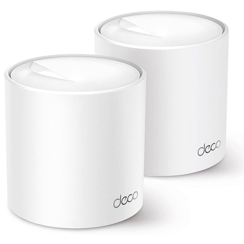 Бездротова система TP-Link Deco X50 2-pack Wi-Fi 6 до 3000 Mb/s 1x100/1000 Mb/s White