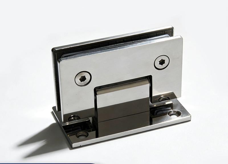 Петля для стекла душевой кабины стена-стекло 90° (37315)