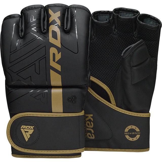Перчатки для ММА RDX F6 KARA XL Matte Golden (3019802822)