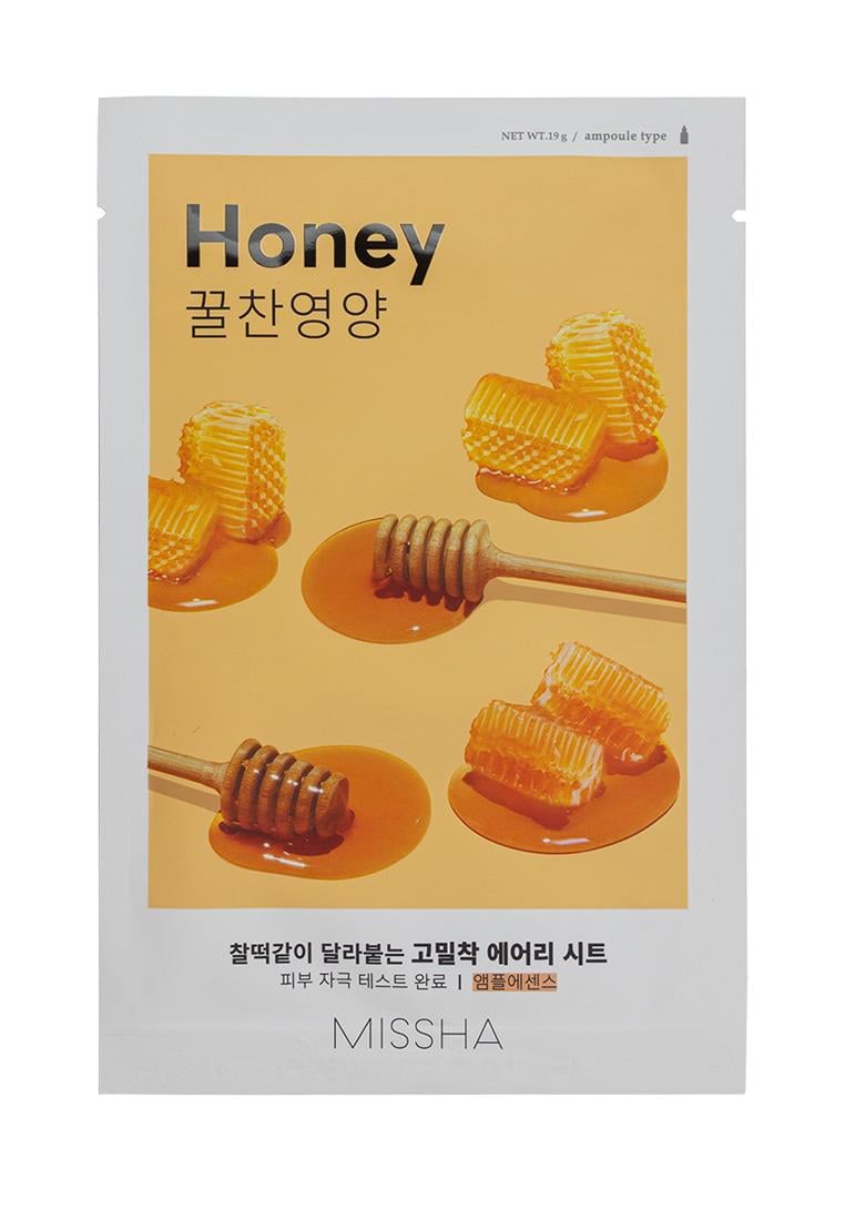 Маска для обличчя MISSHA Airy Fit Honey Мед 19 г (459289) - фото 1