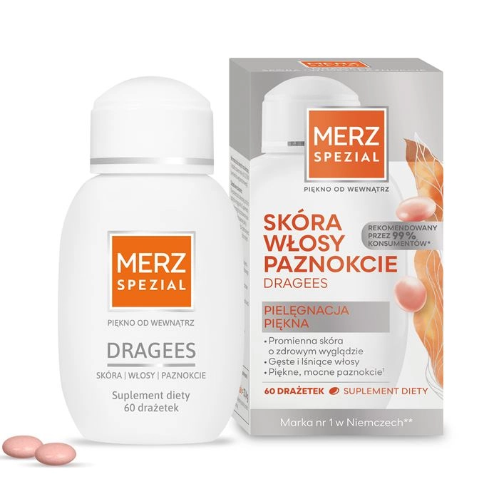 Харчова добавка Merz Spezial Dragees 60 таблеток