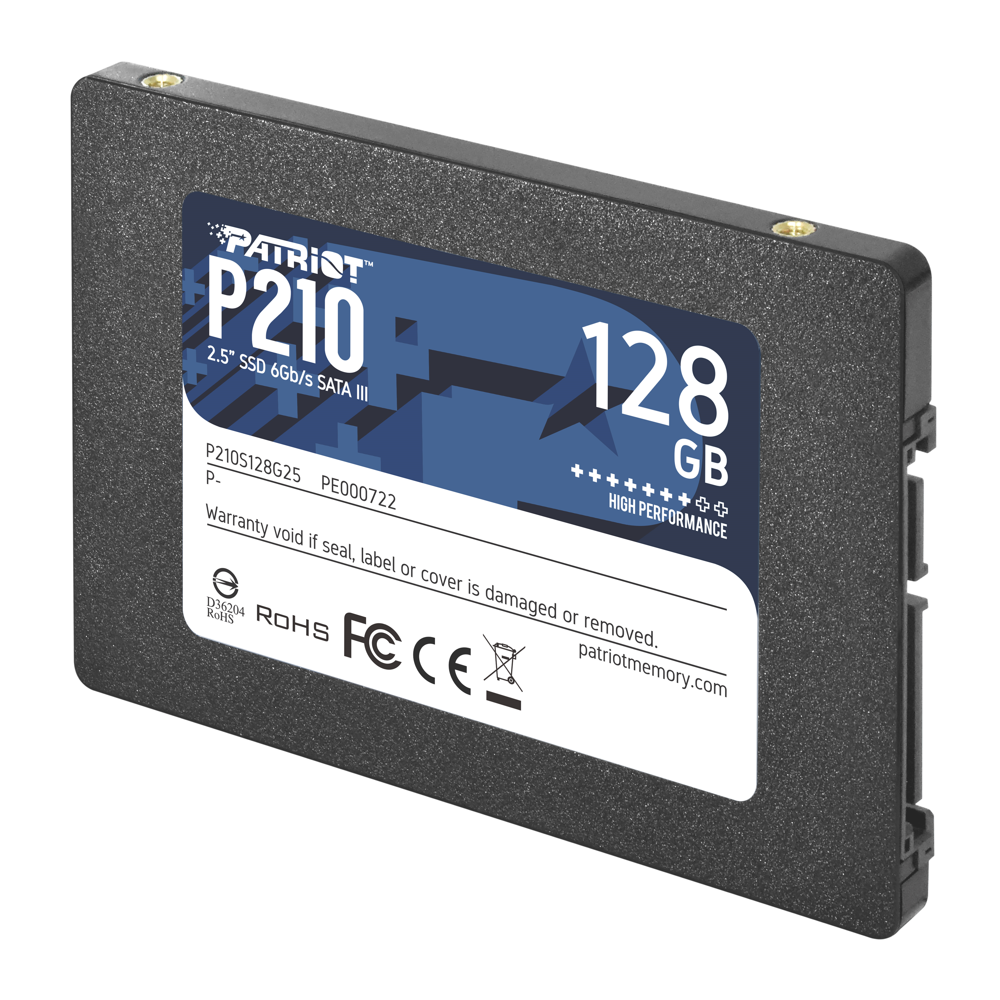 Накопитель SSD Patriot P210S128G25 128 Gb P210 SATA 3.0 2,5" (560348)