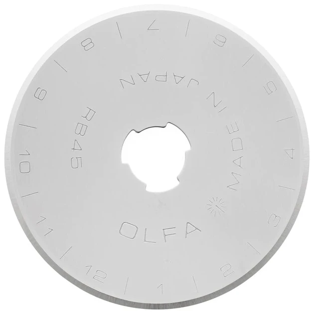 Лезвие роликовое Olfa 45 мм RB45-1 нержавейка сталь 1 шт. (OF-RB45-1)