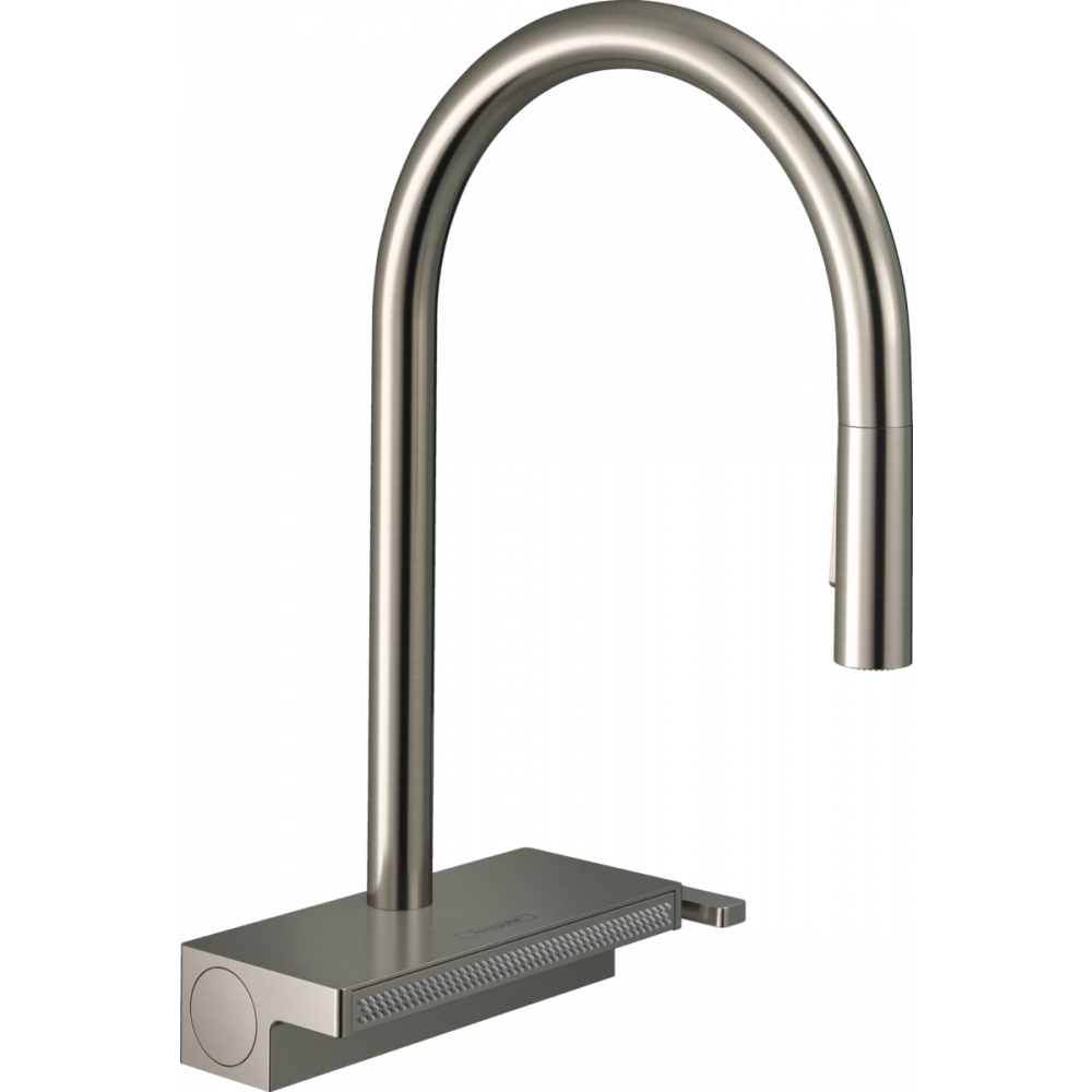 Смеситель для кухни Hansgrohe Aquno Select M81 73831800 с видвижной лейкой Хром (142119)