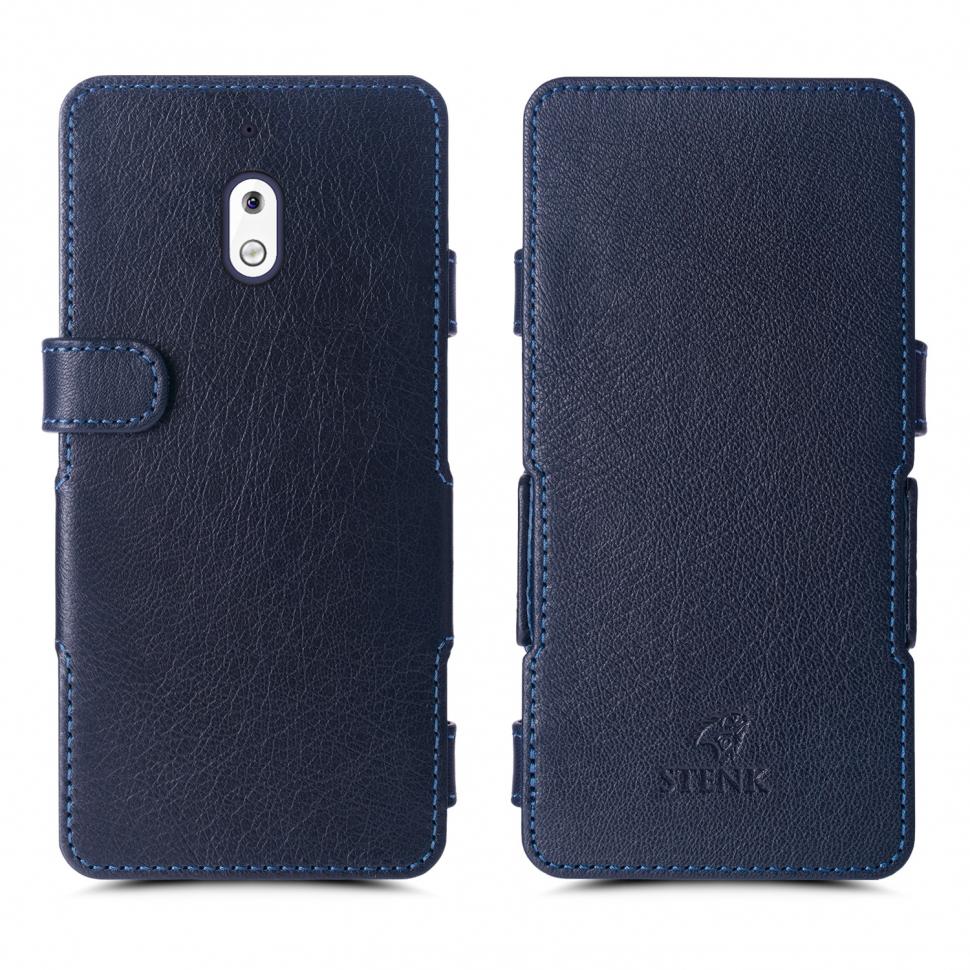 Чехол книжка Stenk Prime для Nokia 2 V Синий (66473) Чехол книжка Stenk Prime для Nokia 2 V Синий (66473)