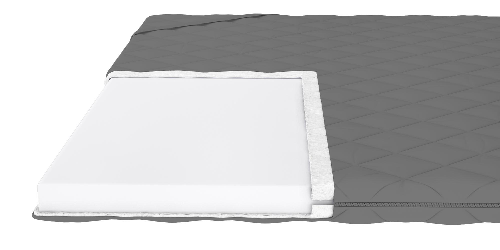 Матрац-топер тонкий PURPLE Sleep Star мікрофібра 60x120 см (10110330434-60120) - фото 3