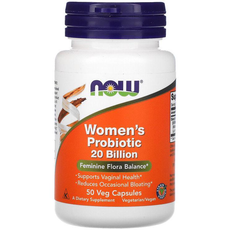 Пробиотик Now Foods Women's Probiotic 20 Billion 50 Veg Caps (000016547)