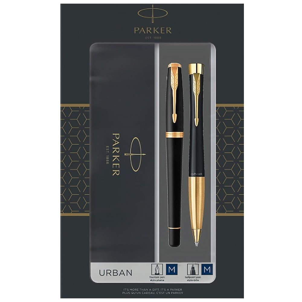 Набор ручек Parker URBAN 17 2 шт. Muted Black (160635)