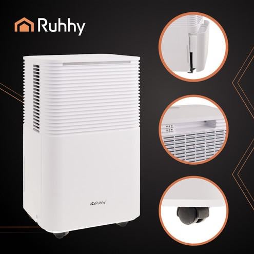 Компрессорный осушитель воздуха DRYZIX 12 л/24 с гигростатом и WiFi управлением - фото 3 Компрессорный осушитель воздуха DRYZIX 12 л/24 с гигростатом и WiFi управлением - фото 3