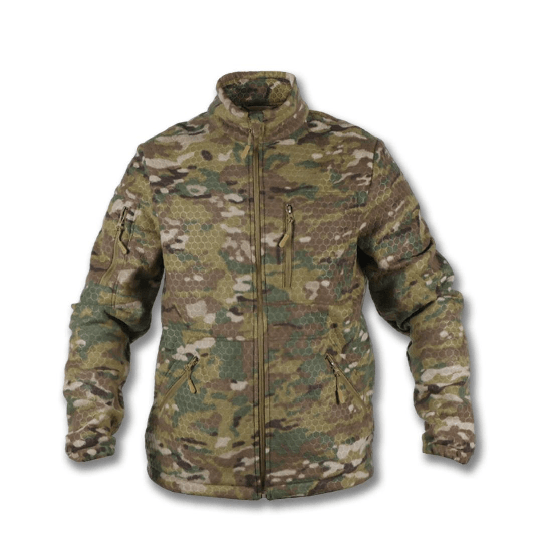 Флісова кофта Militex Windblock Tactical S р. 48 Multicam - фото 4