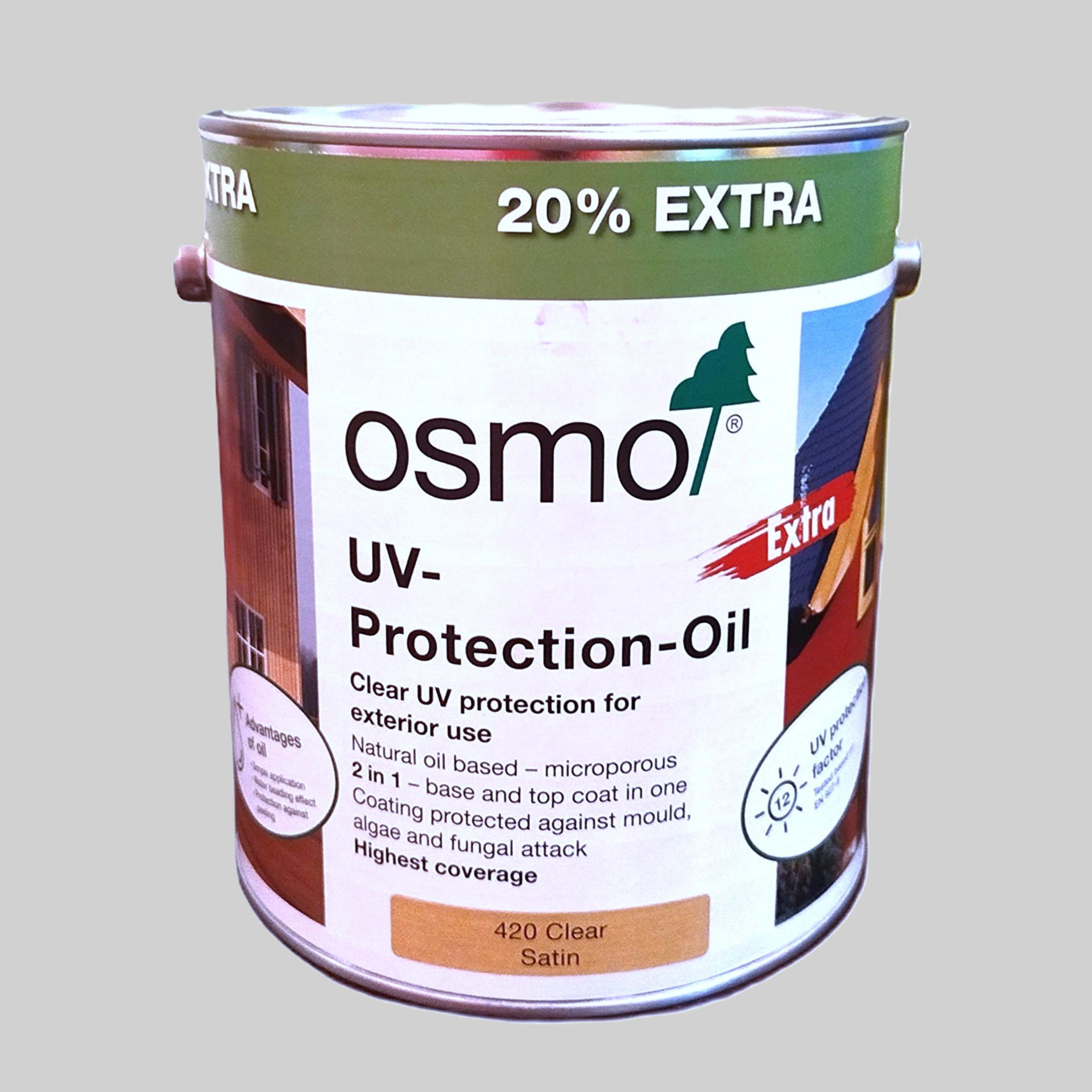 Масло для дерева Osmo UV-SCHUTS-ÖL 420 з УФ-фільтром 3 л (420-3)