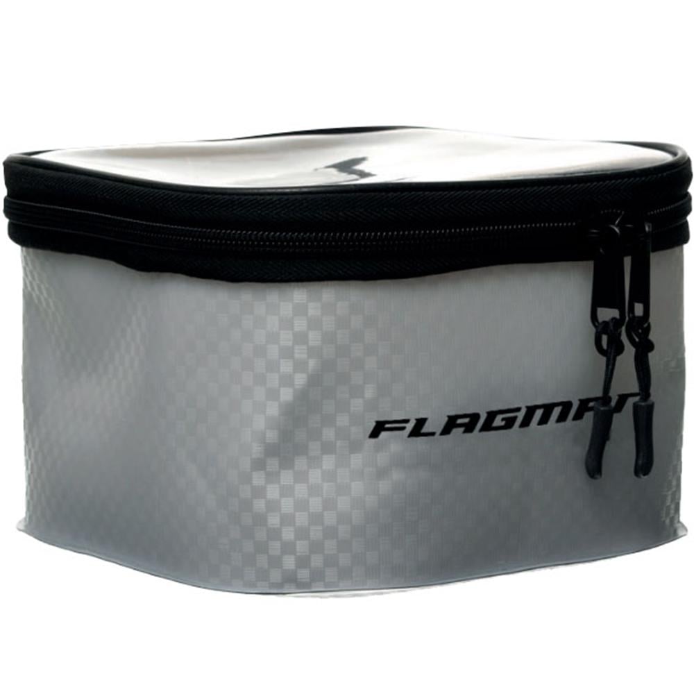 Емкость  для кормушек с крышкой Flagman EVA Gray Woven 18x18x10 см (FGEVA003)