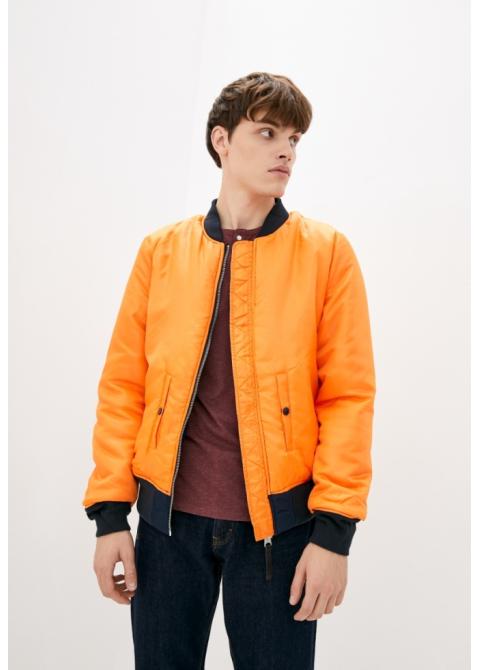 Куртка-бомбер Airboss MA-1 NASA 2XL Синій (27715) - фото 3 Куртка-бомбер Airboss MA-1 NASA 2XL Синій (27715) - фото 3