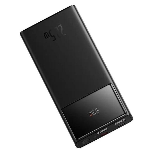Повербанк BASEUS Star Lord 10000 mAh 22,5 W із швидкою зарядкою QC3.0+PD3.0 Black (PPXJ100001) - фото 3