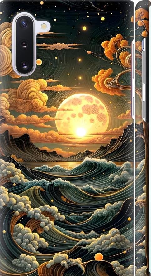 Чохол на Samsung Galaxy Note 10 Арт хвилі (6332m-1718-42517)