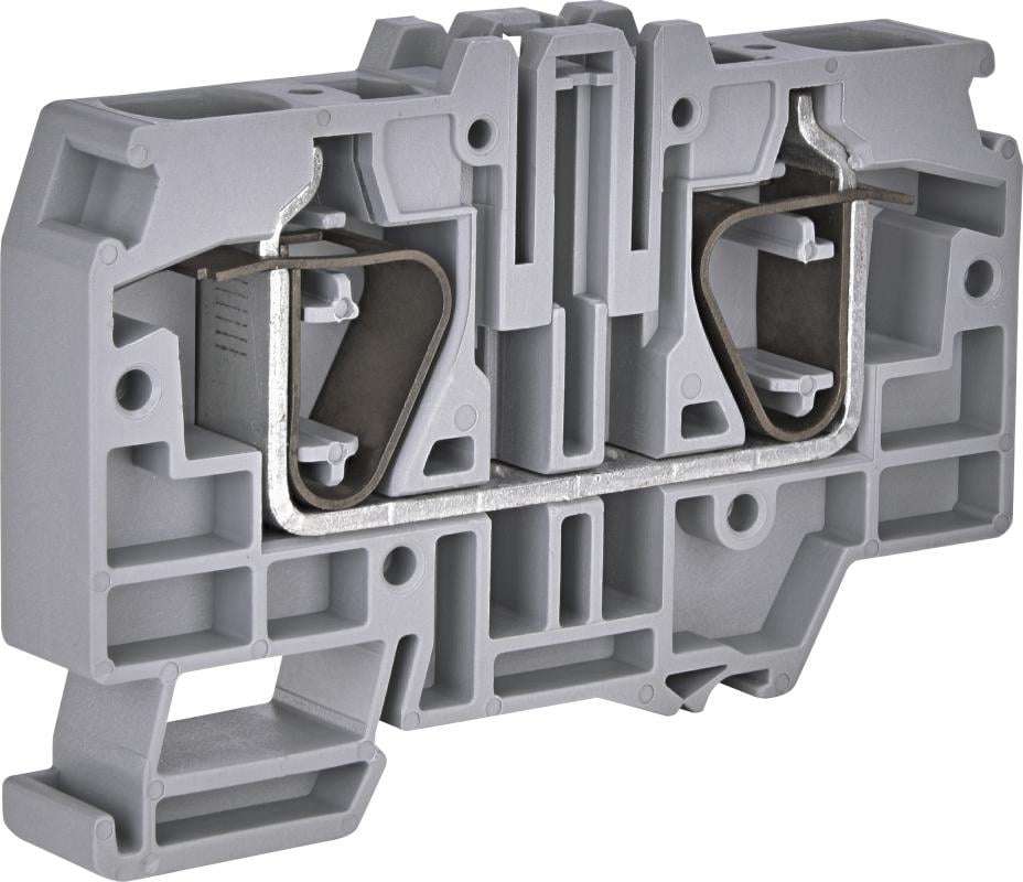 Клемма пружинная наборная ETI ESP-HMM.16 76А 16 мм2 х 80х12х56 мм Серый (3903135)