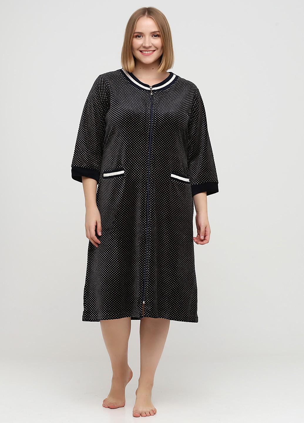 Домашний женский халат Wild Love 4XL Синий (20850-16)