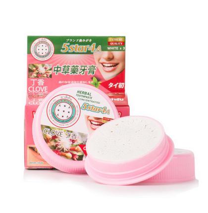 Зубна паста відбілююча 5 STAR з травами і гвоздикою 25 гр