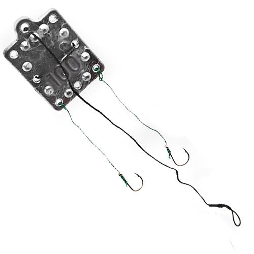 Макушатник рыболовный ЛК‑003 от SamsFish двойной крючок 70 г (598324)