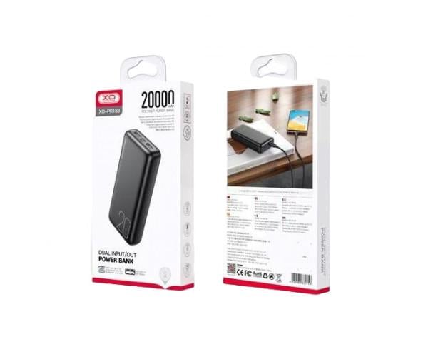 Батарея портативная Xo PR183 20000 mAh Black - фото 2 Батарея портативная Xo PR183 20000 mAh Black - фото 2