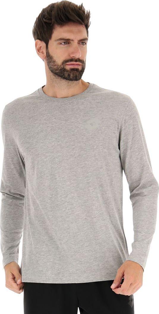 Футболка Lotto MSC TEE LS II MEL 218917/1CW с длинным рукавом 3XL Серый