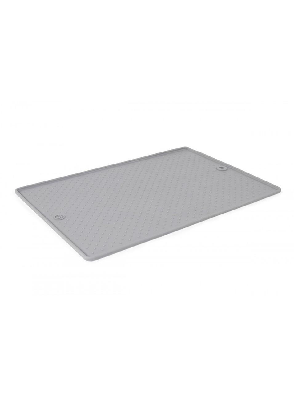 Килимок антиковзкий Dexas Bowl Grippmat під миски 33x48 см Сірий (PW900429)